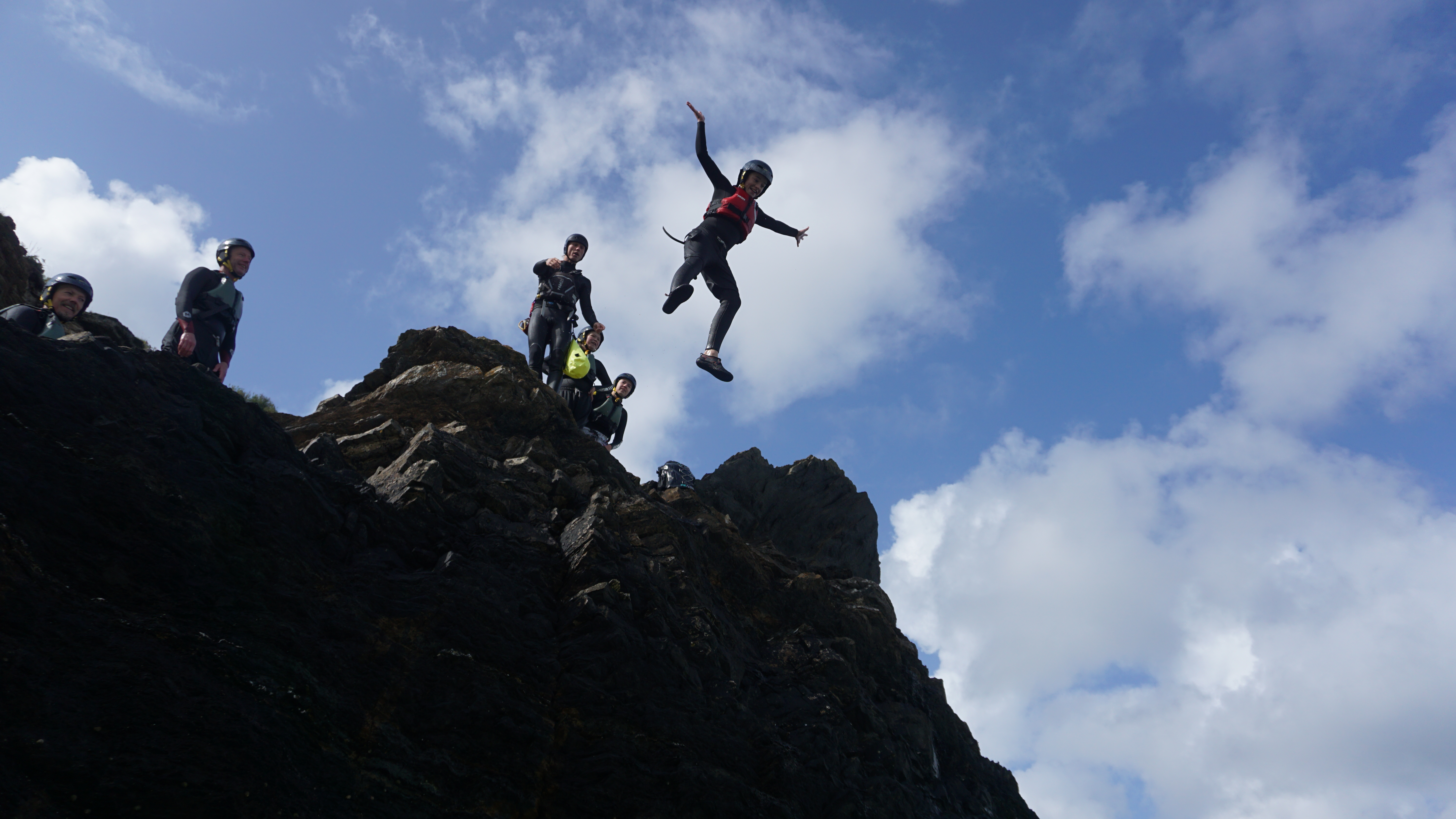 Coastal_Adventures_Coasteering_Group_Jump